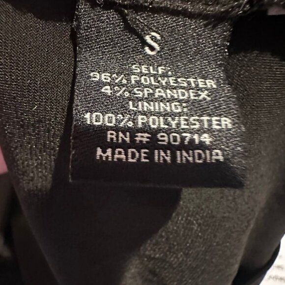 Coco Bianco Black Beaded Halter Top Womens S Glam Cocktail Formal Dressy Sexy - Picture 6 of 14